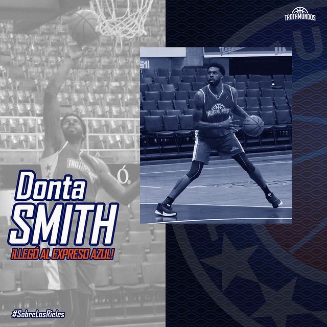 Donta Smith se incorporó a Trotamundos de Carabobo