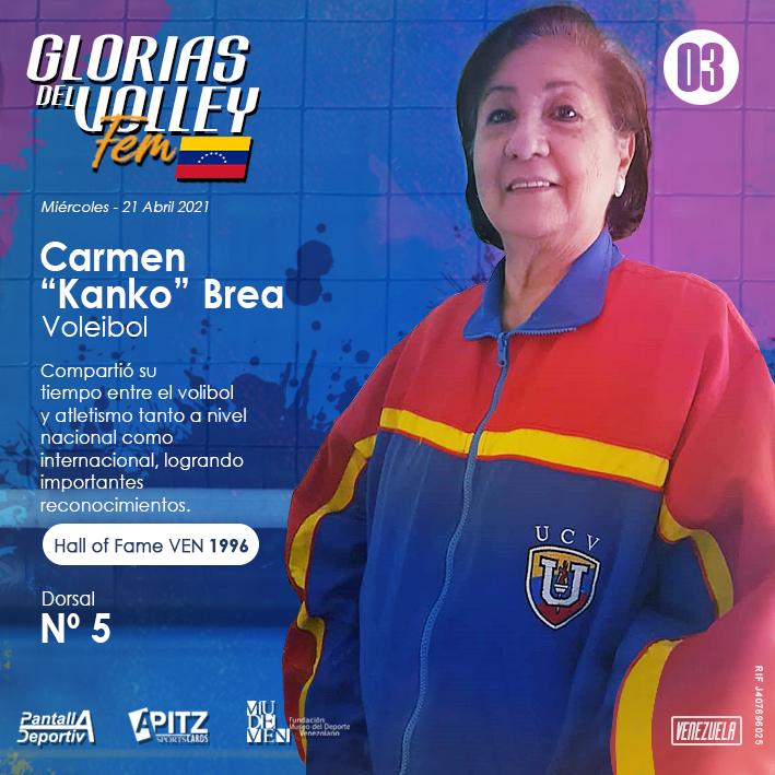 Glorias del Volley Femenino: Carmen “Kanko” Brea