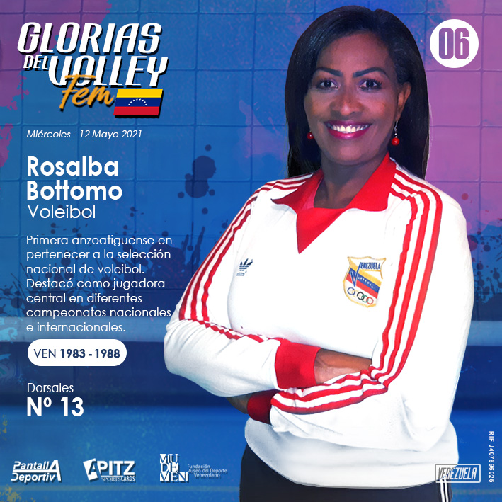 Glorias del Volley Femenino: Rosalba Bottomo