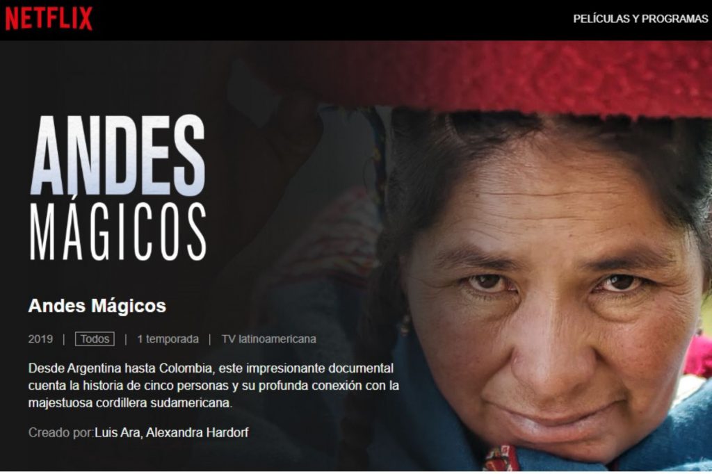 Andes Mágicos Netflix