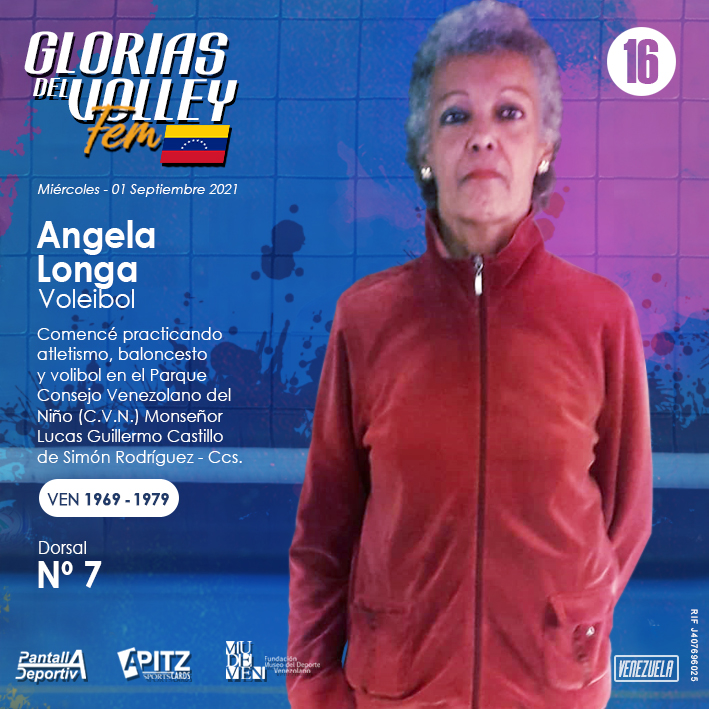 Glorias del Volley Femenino: Ángela Longa