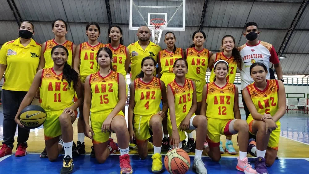 Anzoátegui y Lara ganaron en incio del Nacional U14 Femenino
