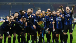 El Derbi de Italia culminó en campeonato para Inter
