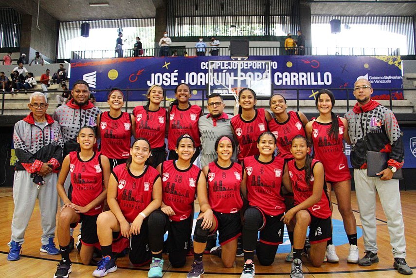 Las chicas de Distrito, Sucre y Lara siguen invictas en los Juegos Nacionales