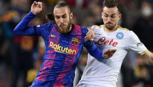 Un Barcelona retrocedido empata contra el Napoli en el Camp Nou