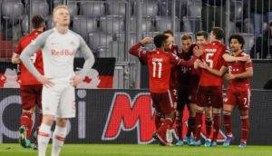 Bayern Munchen metió 7 y se clasificó a los cuartos de final