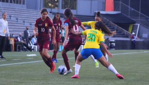 La Vinotinto Sub-17 Femenina no pudo sumar ante Brasil