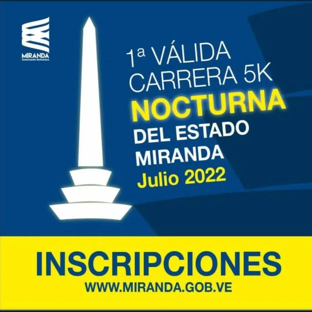 I Válida 5K Nocturno - Circuito de Carreras de Miranda