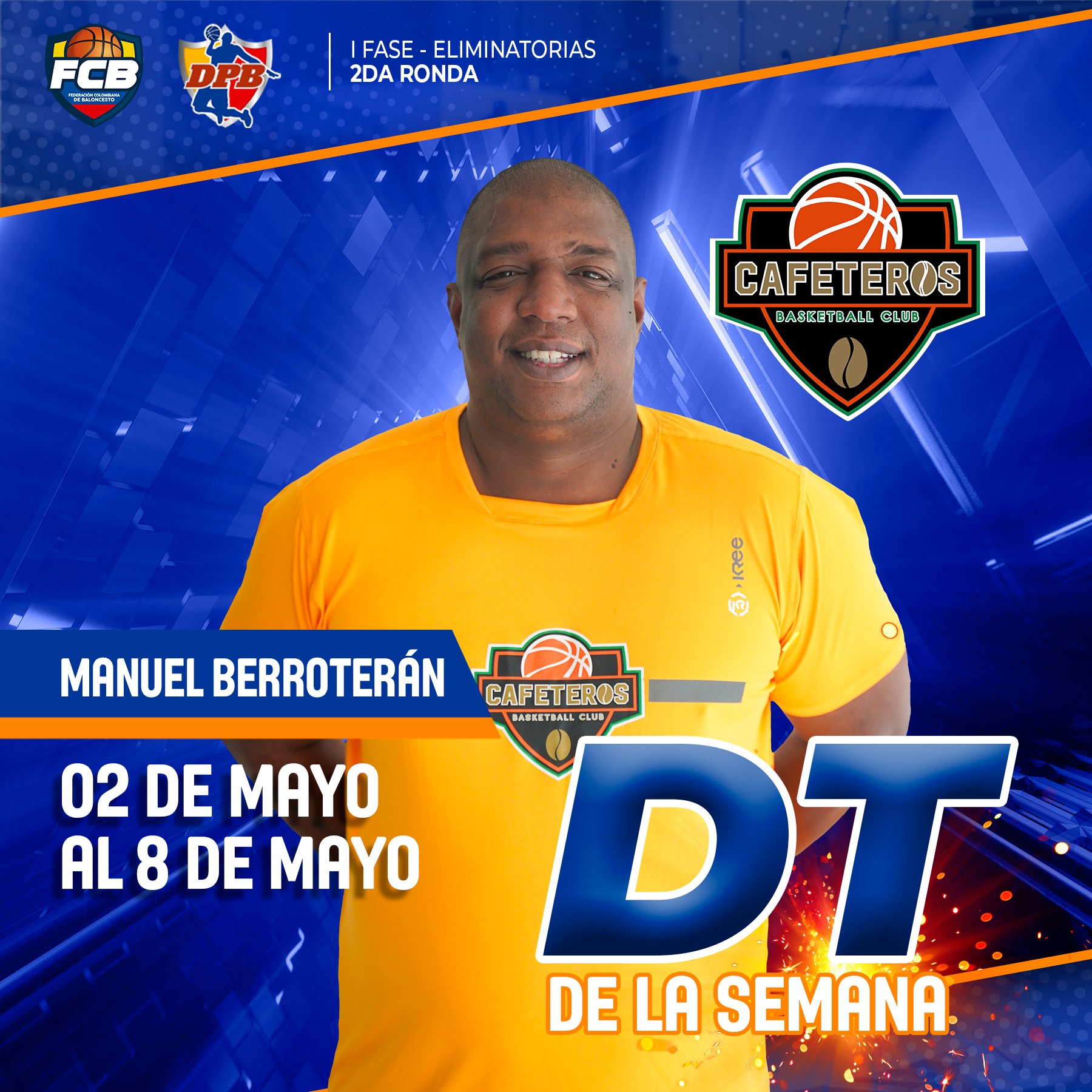 Manuel Berroteran nombrado director técnico de la semana en Colombia