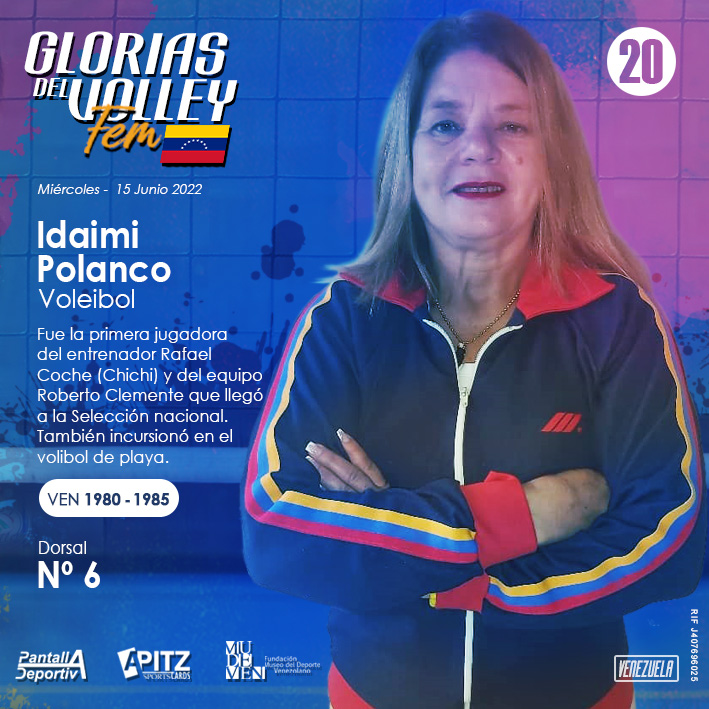 Glorias del Volley Femenino: Idaimi Polanco