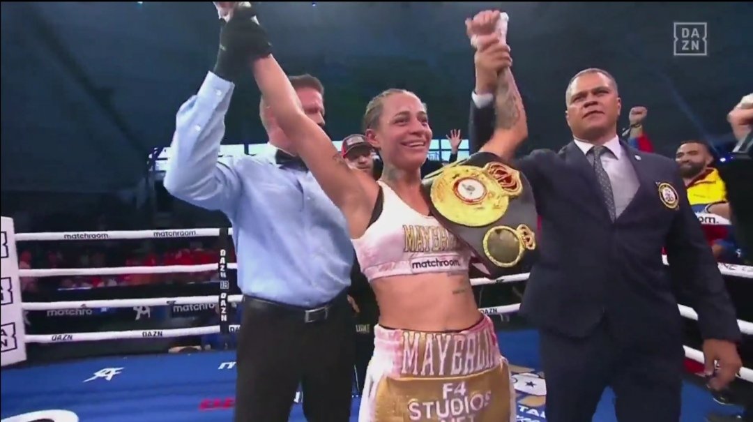 Mayerlin Rivas vence por nocaut a Karina Fernández y mantiene el título mundial