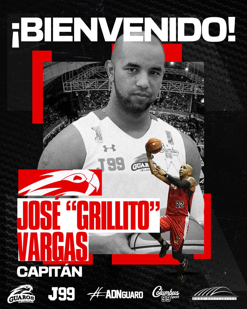 José “Grillo” Vargas regresa con Guaros de Lara