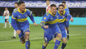 Clasico argentino culmina en triunfo para Boca 