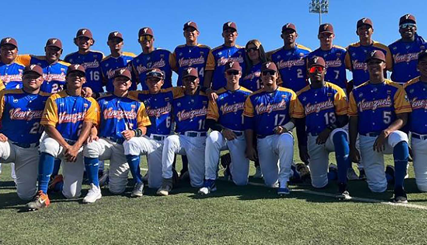 Team Beisbol Venezuela cerró el 2022 en la mejor posición de su historia
