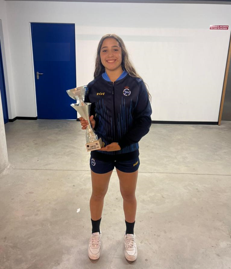 Valeria Montero Piña campeona del QL Sport Cartagena 2023 Cadete Femenino